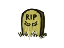 Sealed Graffiti | Tombstone