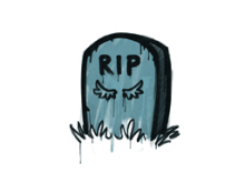 Sealed Graffiti | Tombstone