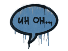 Sealed Graffiti | Uh Oh