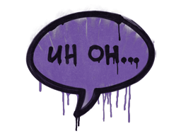 Sealed Graffiti | Uh Oh