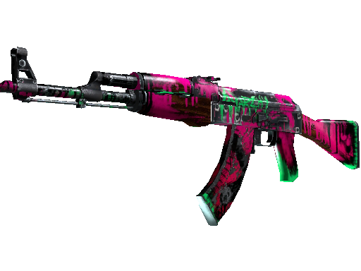 AK-47（StatTrak™） | 霓虹革命 (战痕累累)