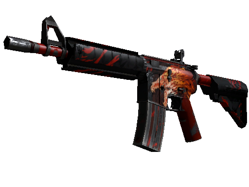 M4A4（StatTrak™） | 咆哮 (破损不堪)