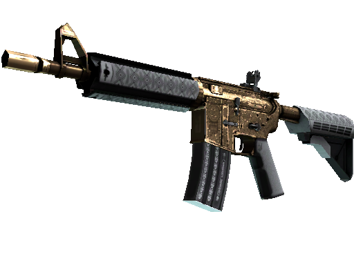 M4A4（StatTrak™） | 皇家圣骑士 (略有磨损)