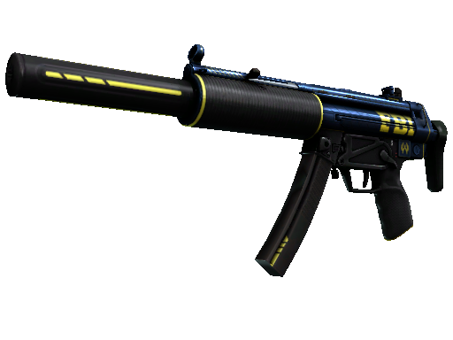MP5-SD（StatTrak™） | 探员 (略有磨损)