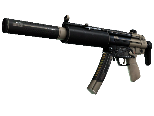 MP5-SD（StatTrak™） | 沙漠精英 (破损不堪)