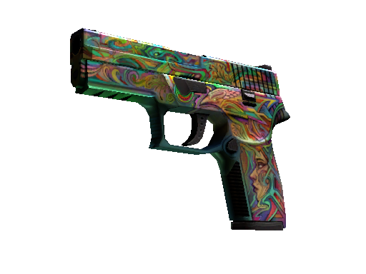 P250（StatTrak™） | 迷人幻象 (破损不堪)