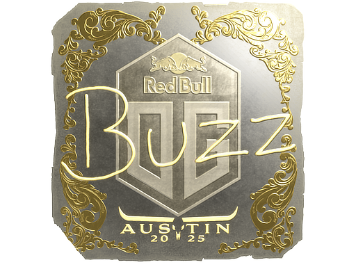印花 | Buzz（金色）| 2025年奥斯汀锦标赛