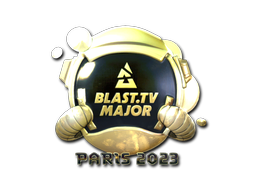 印花 | BLAST.tv（金色）| 2023年巴黎锦标赛
