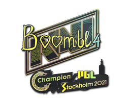 印花 | Boombl4 （全息） | 2021年斯德哥尔摩锦标赛