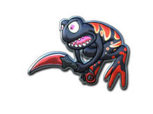 Crimson Web Poison Frog