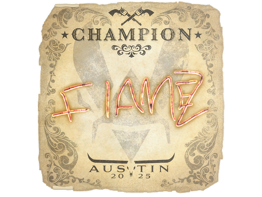 印花 | FlameZ (Champion) | Austin 2025