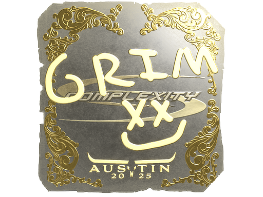 印花 | Grim（金色）| 2025年奥斯汀锦标赛