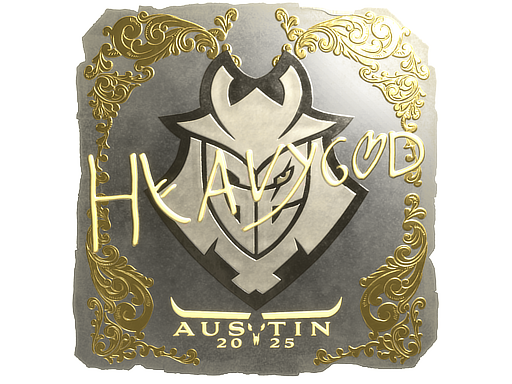 印花 | Heavygod（金色）| 2025年奥斯汀锦标赛
