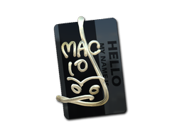 印花 | Hello MAC-10（金色）