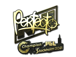 印花 | Perfecto（金色）| 2021年斯德哥尔摩锦标赛