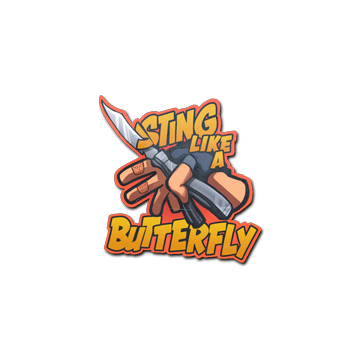 Sticker | Sting Like A Butterly