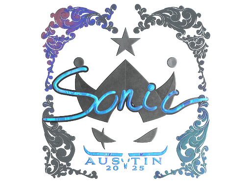 印花 | Sonic（全息）| 2025年奥斯汀锦标赛