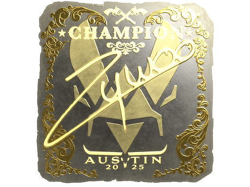 印花 | ZywOo (Gold, Champion) | Austin 2025