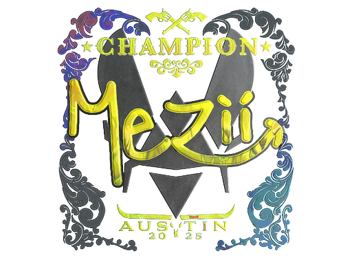 印花 | mezii (Holo, Champion) | Austin 2025
