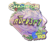 n0rb3r7 (Champion) | Rio 2022