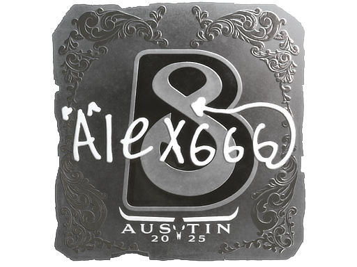 印花 | alex666（闪亮）| 2025年奥斯汀锦标赛
