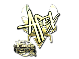 印花 | apEX（金色，冠军）| 2023年巴黎锦标赛