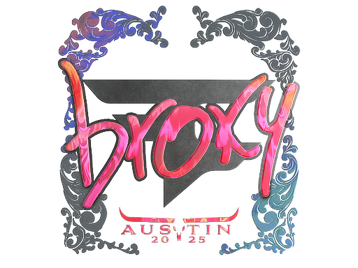 印花 | broky（全息）| 2025年奥斯汀锦标赛
