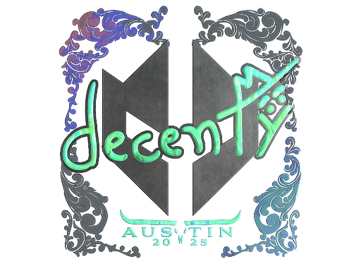 印花 | decenty（全息）| 2025年奥斯汀锦标赛