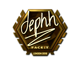 印花 | dephh（金色）| 2018年伦敦锦标赛