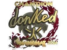 donk (Champion) | Shanghai 2024