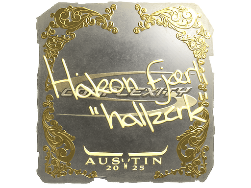 印花 | hallzerk（金色）| 2025年奥斯汀锦标赛