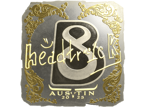 印花 | headtr1ck（金色）| 2025年奥斯汀锦标赛