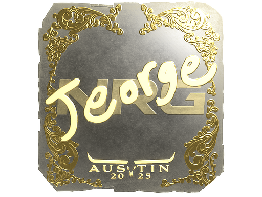 印花 | jeorge（金色）| 2025年奥斯汀锦标赛