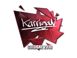 Sticker | karrigan (Foil) | Cologne 2016