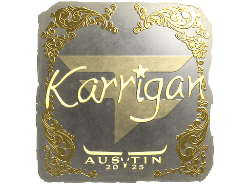 印花 | karrigan（金色）| 2025年奥斯汀锦标赛