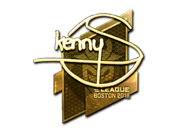 印花 | kennyS（金色）| 2018年波士顿锦标赛