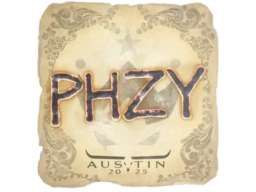 Sticker | phzy | Austin 2025