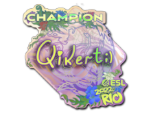 qikert (Champion) | Rio 2022