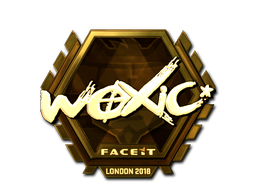 印花 | woxic（金色）| 2018年伦敦锦标赛