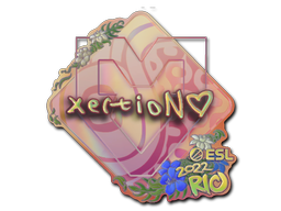 印花 | xertioN（全息）| 2022年里约热内卢锦标赛