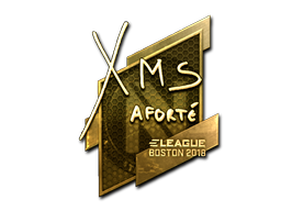 印花 | xms（金色）| 2018年波士顿锦标赛