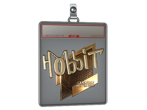 Sticker Slab | Hobbit (Gold) | Boston 2018