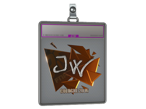 Sticker Slab | JW (Foil) | Cologne 2016