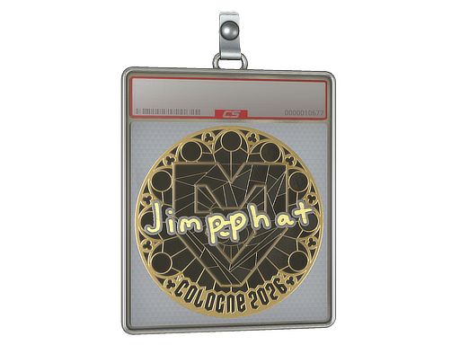Sticker Slab | Jimpphat (Gold) | Cologne 2026