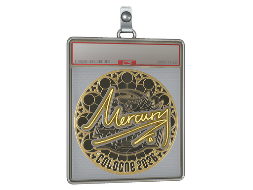 Sticker Slab | Mercury (Gold) | Cologne 2026