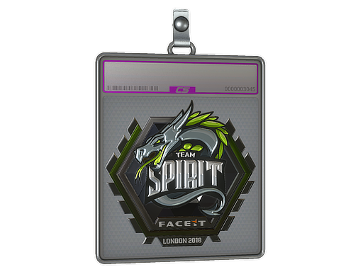Sticker Slab | Team Spirit (Foil) | London 2018