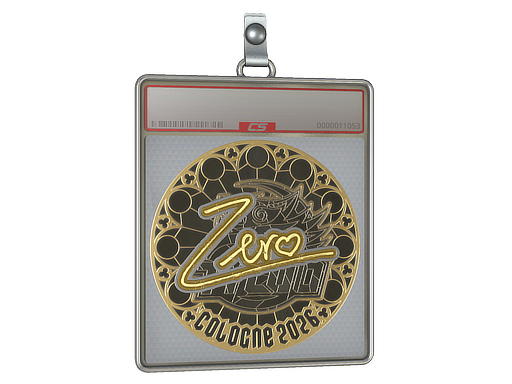 Sticker Slab | Zero (Gold) | Cologne 2026