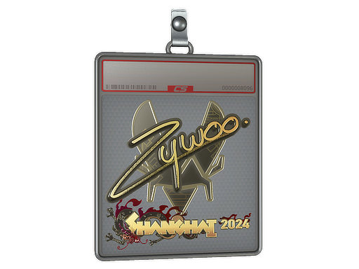 Charm | ZywOo (Gold) | Shanghai 2024
