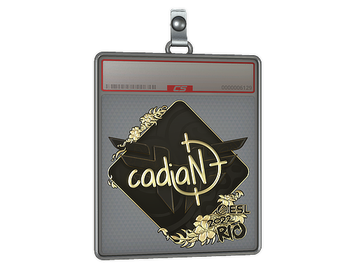 Sticker Slab | cadiaN (Gold) | Rio 2022