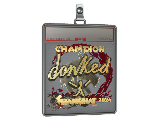 Charm | donk (Gold, Champion) | Shanghai 2024
